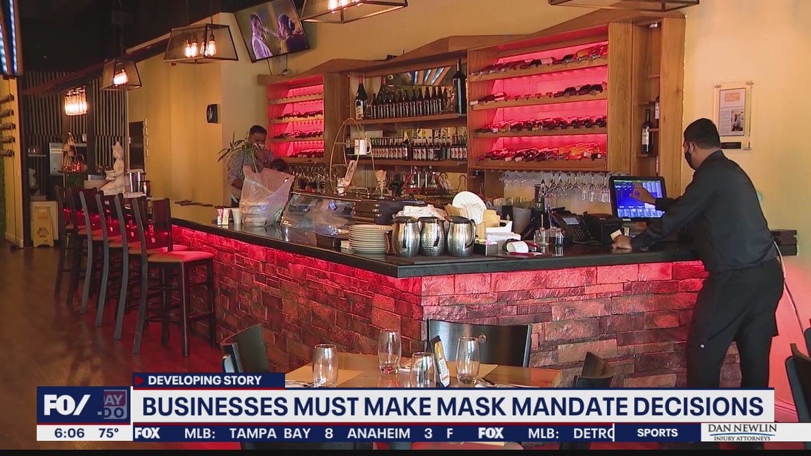 Can businesses still require masks despite lift of COVID restrictions